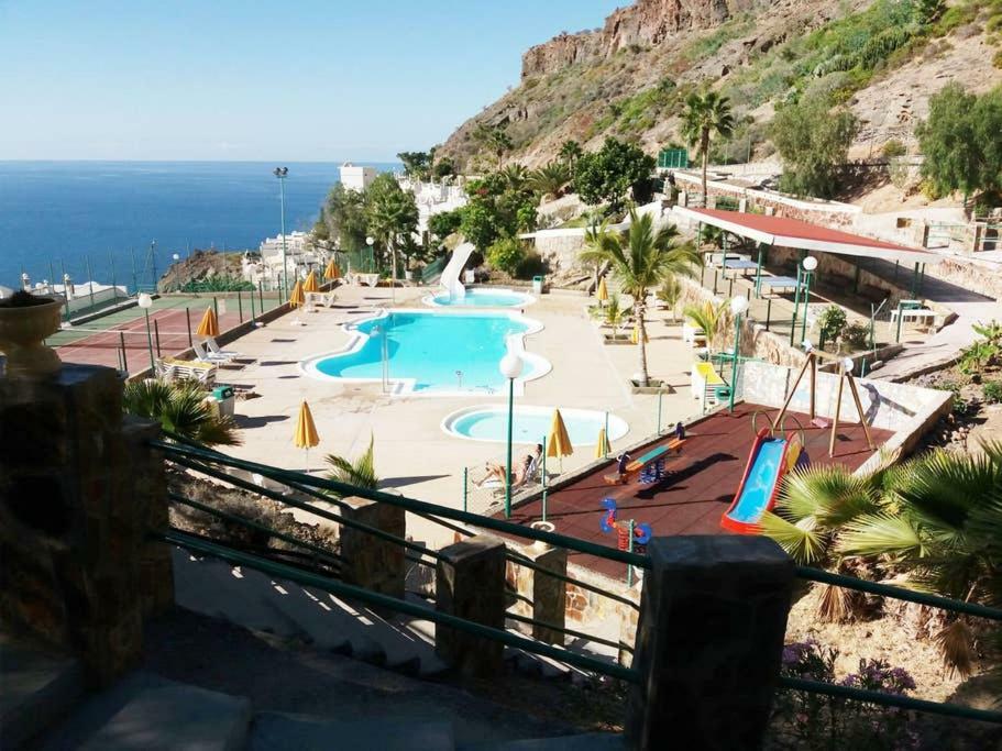 Duplex Playa Del Cura Beautiful Ocean View Apartment Mogan Exterior photo