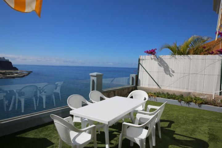 Duplex Playa Del Cura Beautiful Ocean View Apartment Mogan Exterior photo